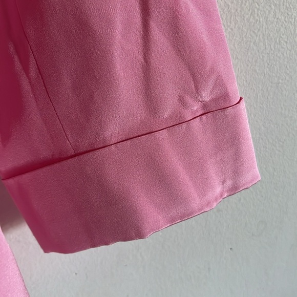 CAMI NYC Owen Linen Blazer in Candy Candy Women's Pink Blazer Size Smalll - Picture 7 of 8